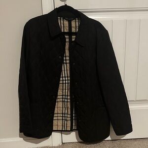 Burberry Black Quilted Jacket